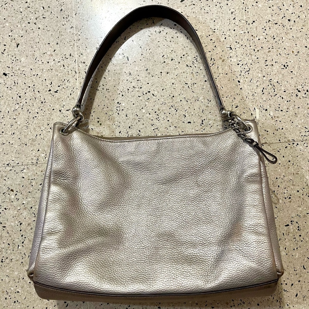 Coach Mia Metallic Shoulder Bag - Picture 2 of 14